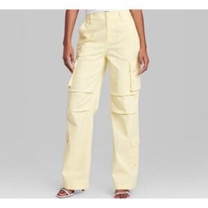 Size XL Wild Fable yellow cargo pants
